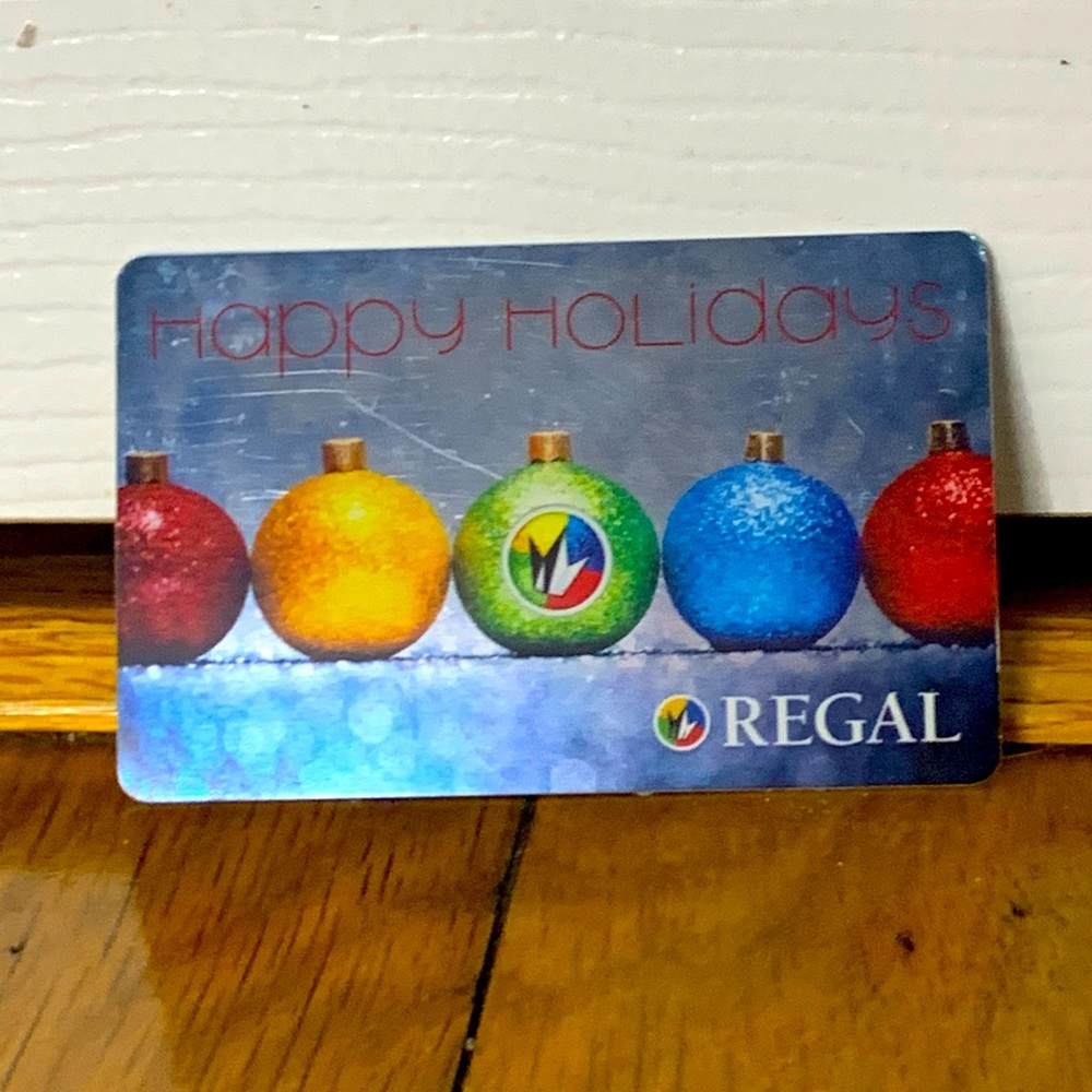 $100 REGAL CINEMAS GIFT CARD!